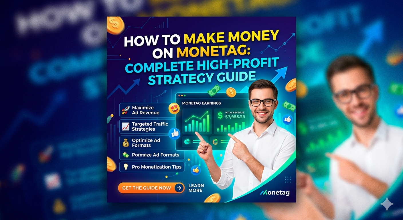 How to Make Money on Monetag: Complete High-Profit Strategy Guide